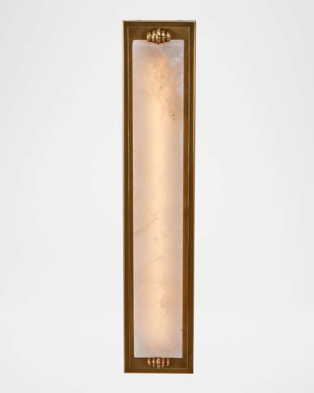 Gypsum Block Wall Sconce