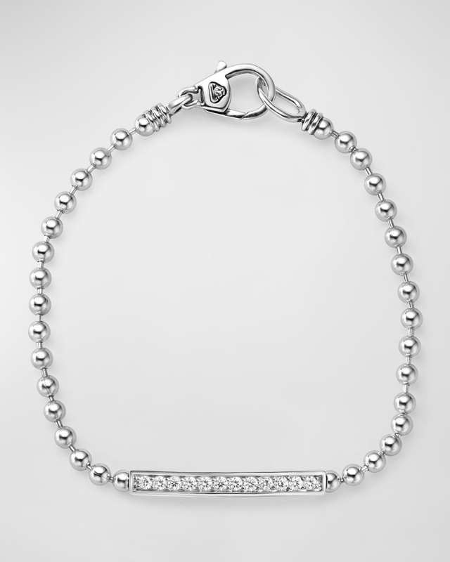 Caviar Spark 3mm Diamond Station Bracelet