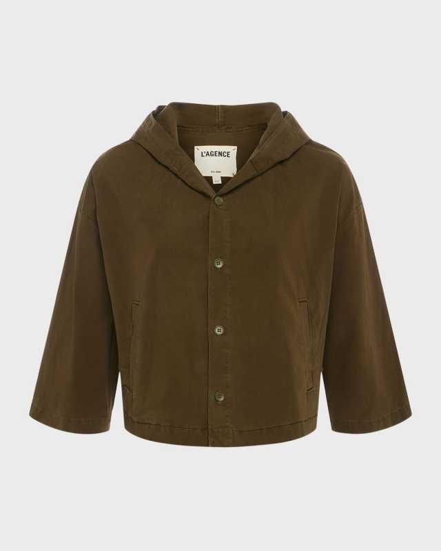 Devi Hooded Swing Coat
