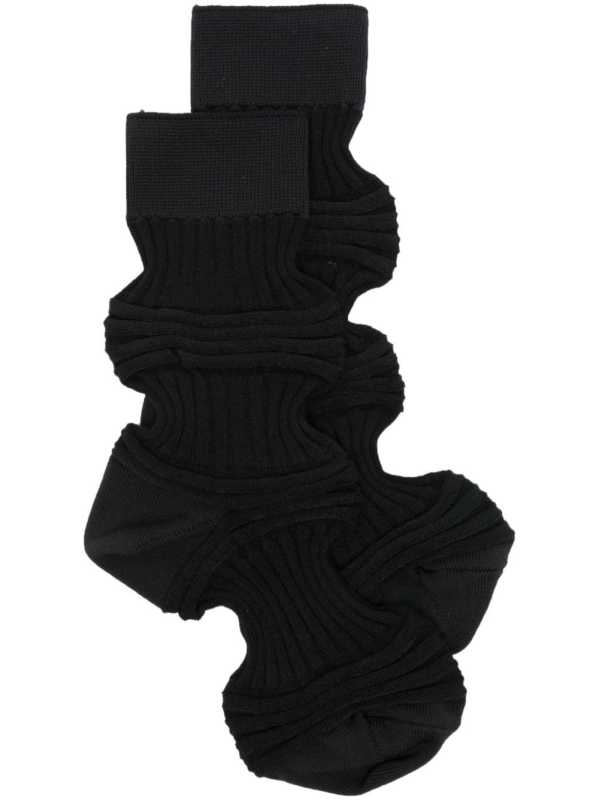 Garter Rib socks