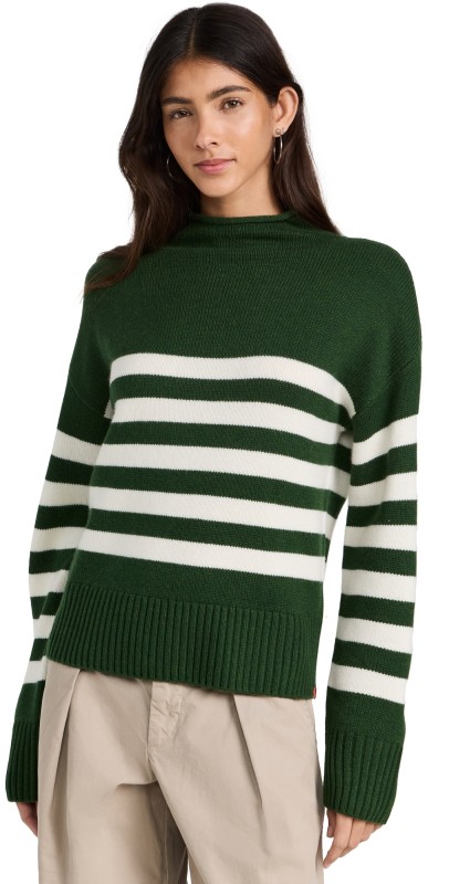 KULE Theucca Pullover Pine/Cream