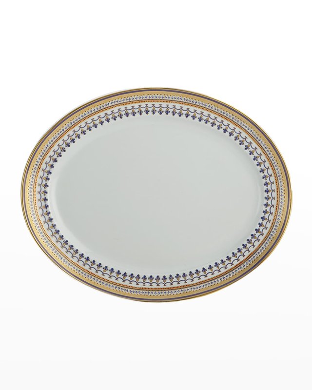Chinoise Blue 14" Platter