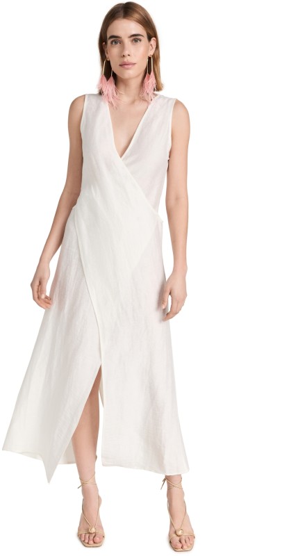 Cult Gaia Cortez Coverup Dress Off White