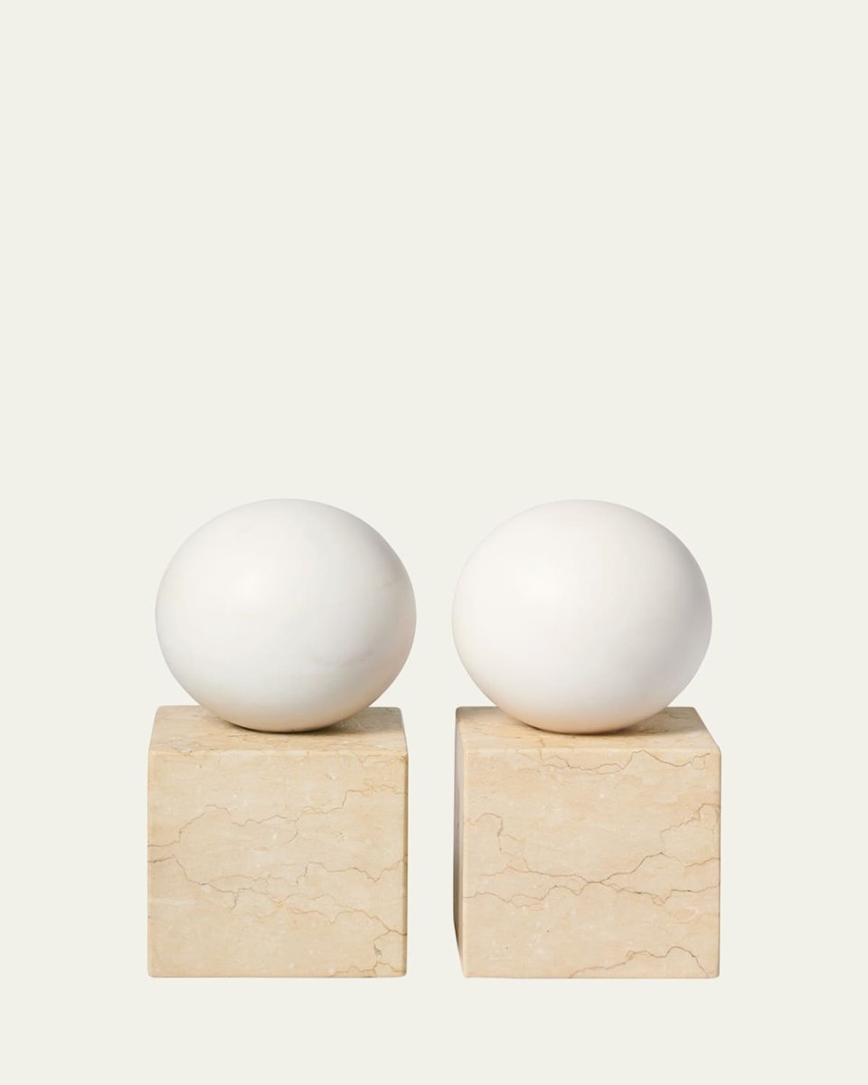 Odette Bookends, Set of 2
