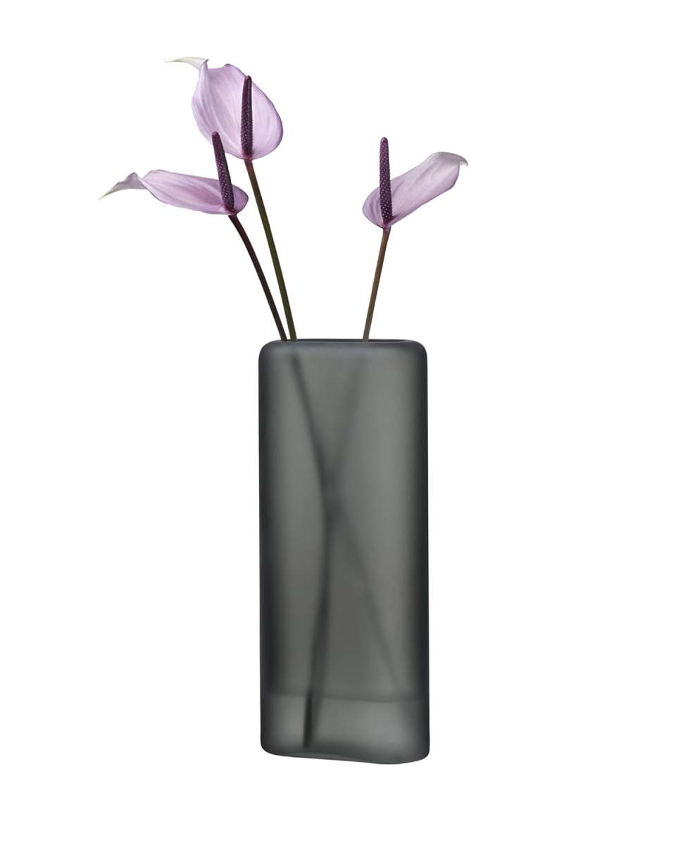 Layers Small Vase, Smoke