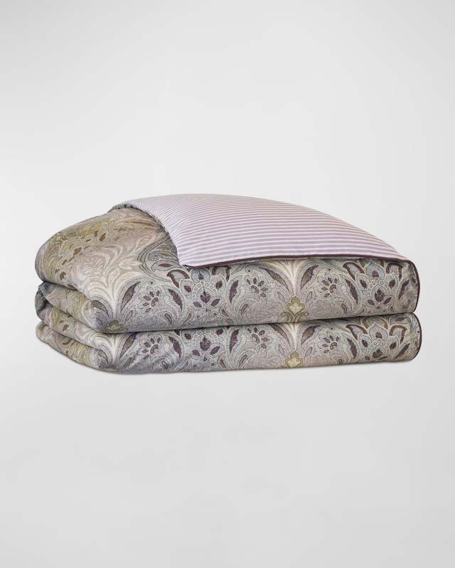 Evie Damask Duvet Cover