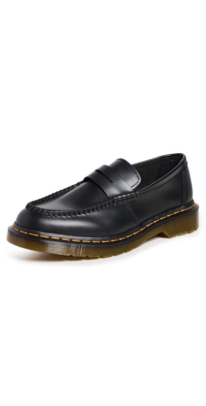 Dr. Martens Penton Loafers Black Smooth