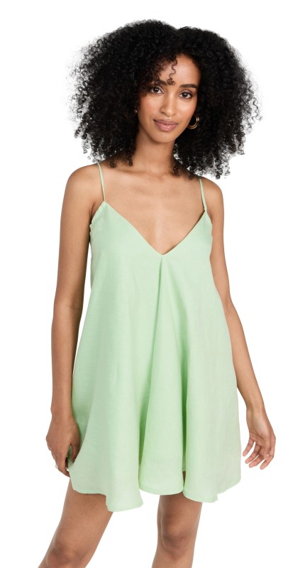 Mie Mini Maui Dress Green