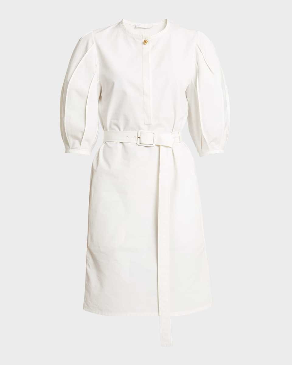 Organic Cotton Poplin Dress