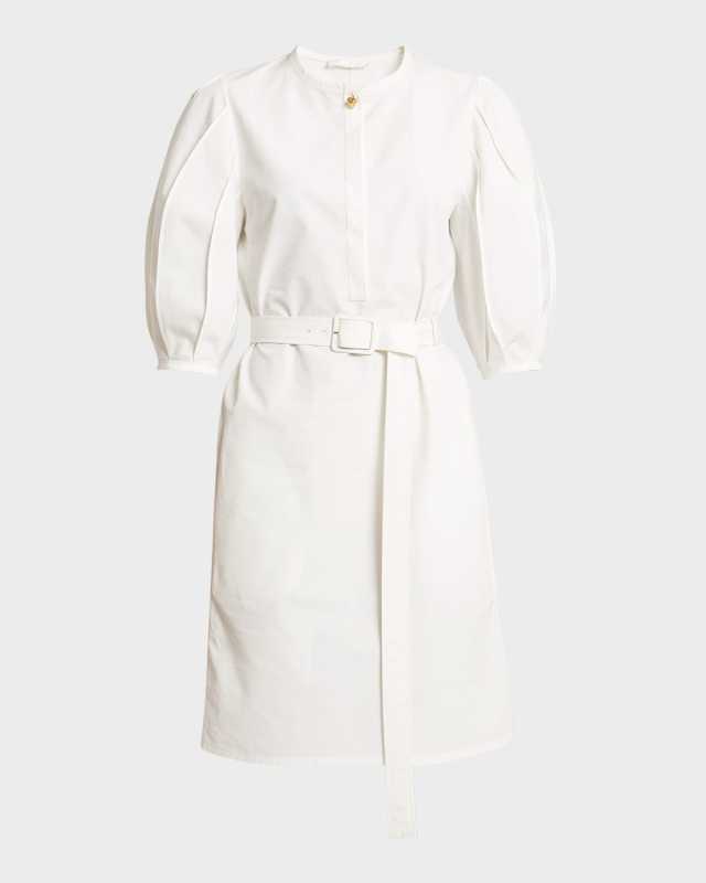 Organic Cotton Poplin Dress