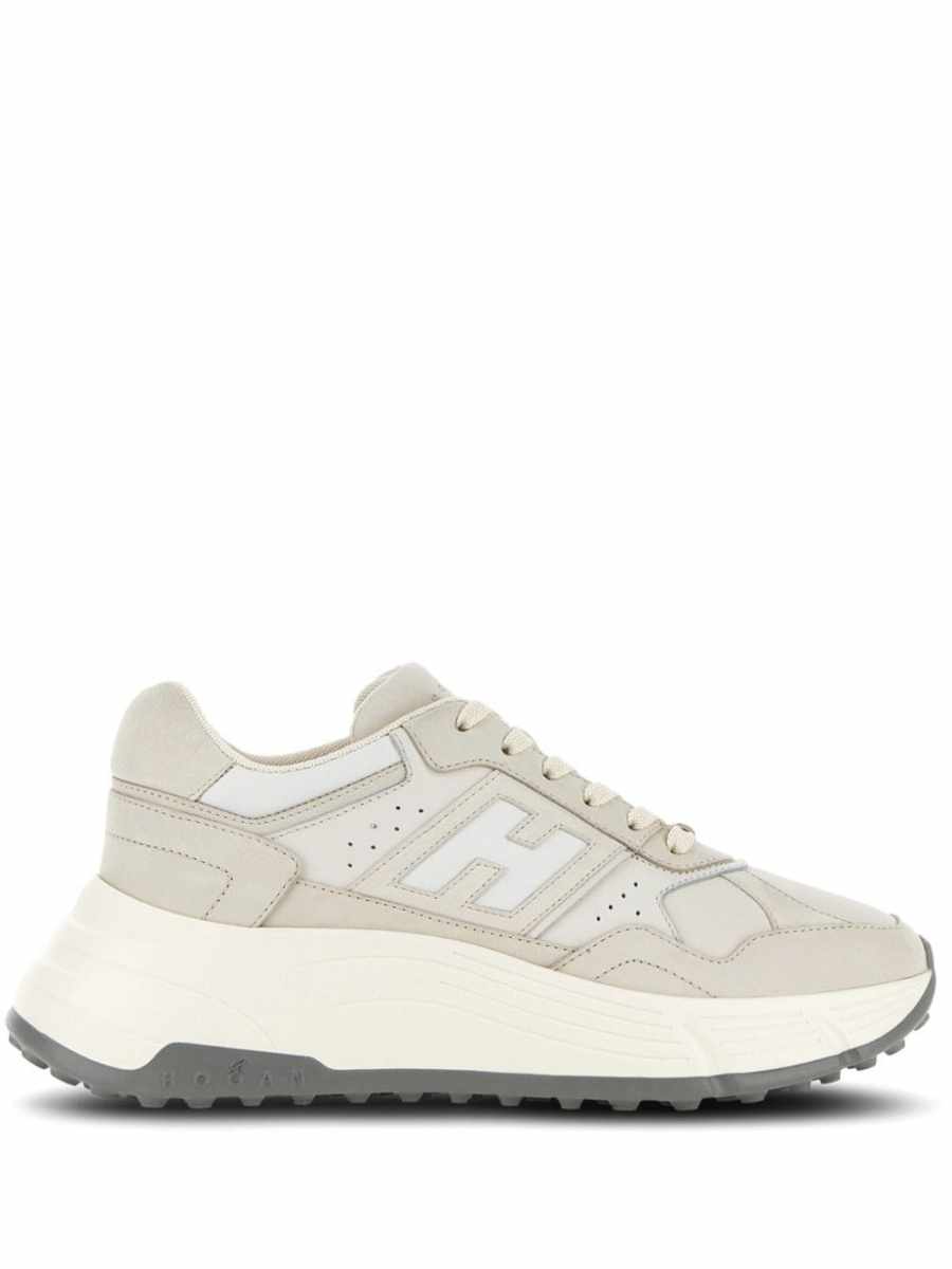 H669 lace-up leather shoes