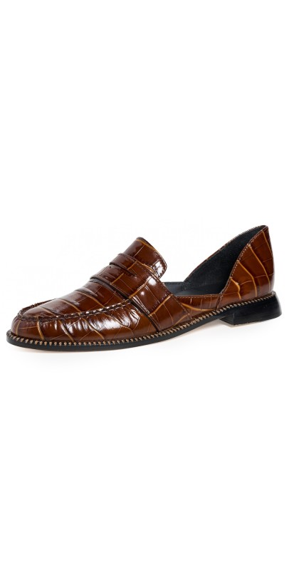Freda Salvador Tash Loafers Hickory
