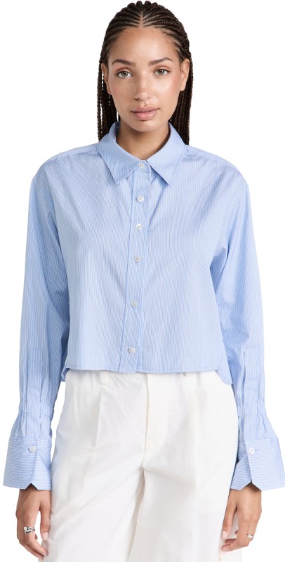 A. L.C. Monica II Top Chelsea Blue/White
