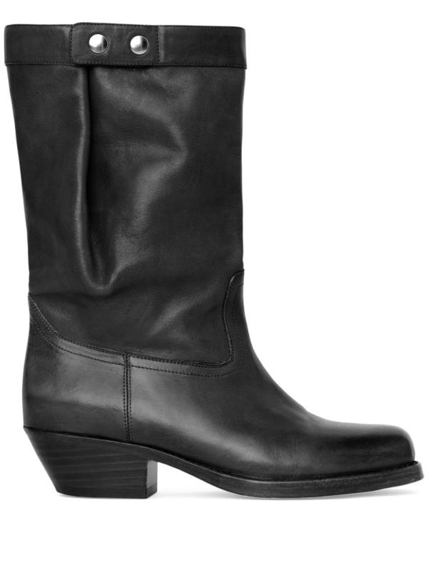 Ademe leather boots