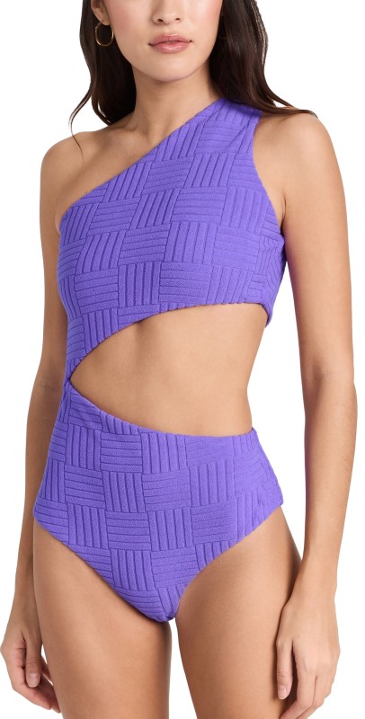 Beach Riot Celine One Piece Ultra Violet