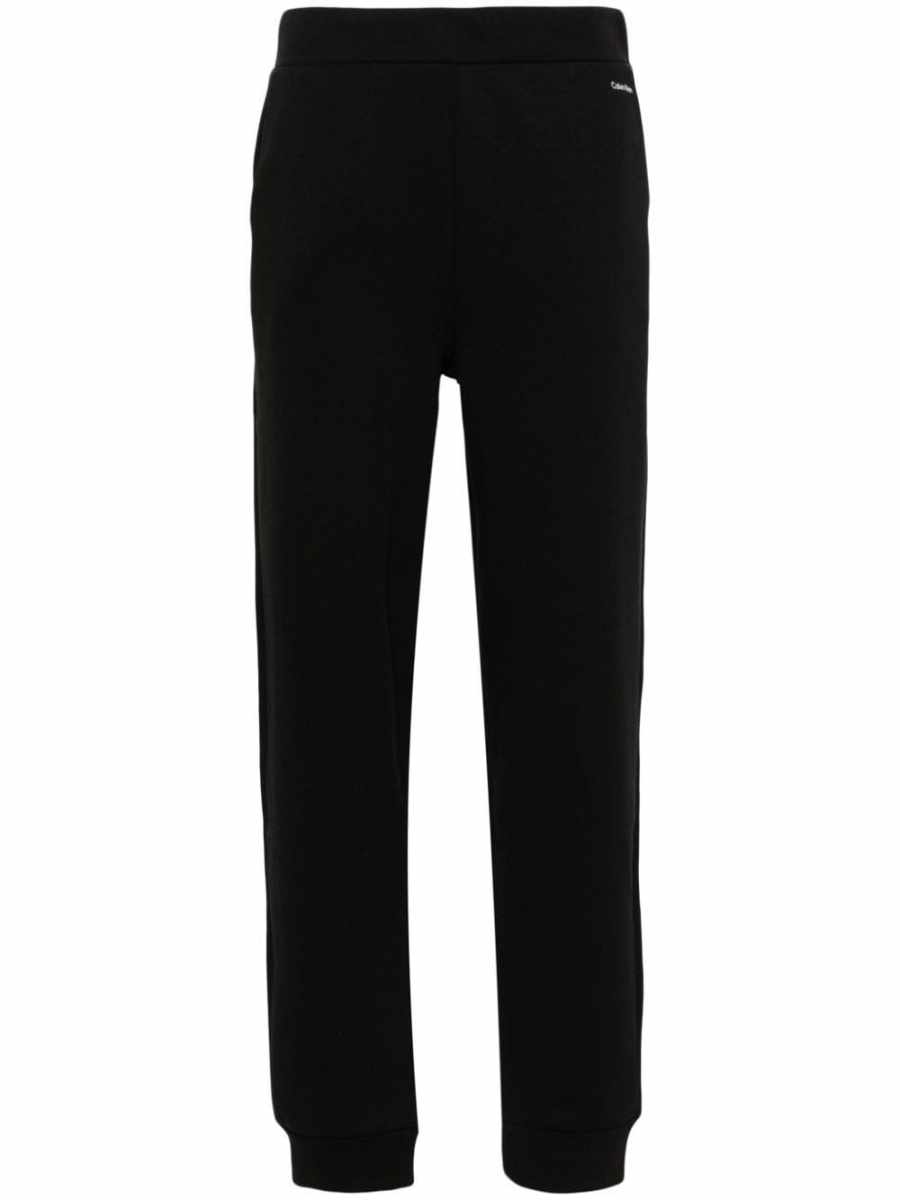 logo-print track pants