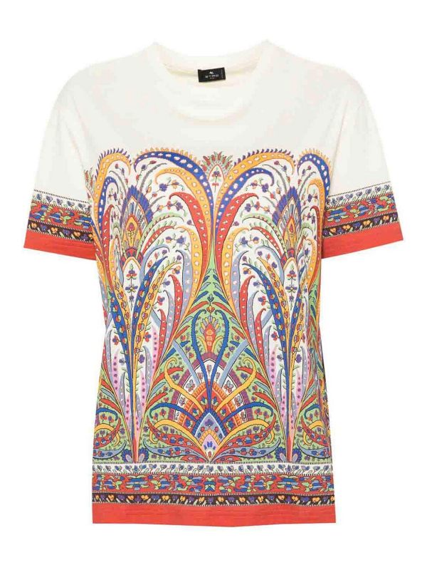 Etro Pull Col Rond - Multicolore