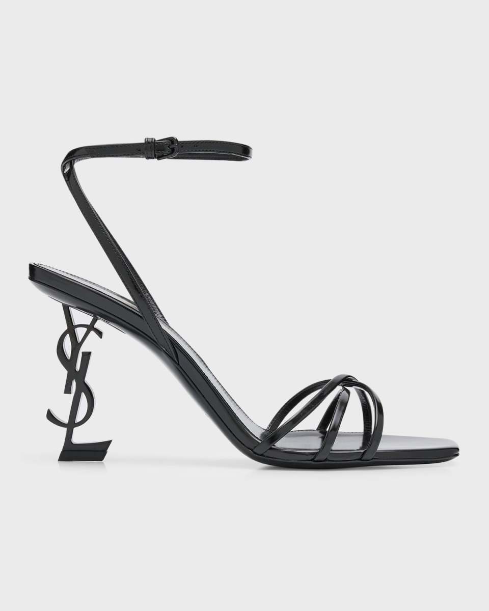 Opyum Patent YSL Ankle-Strap Sandals