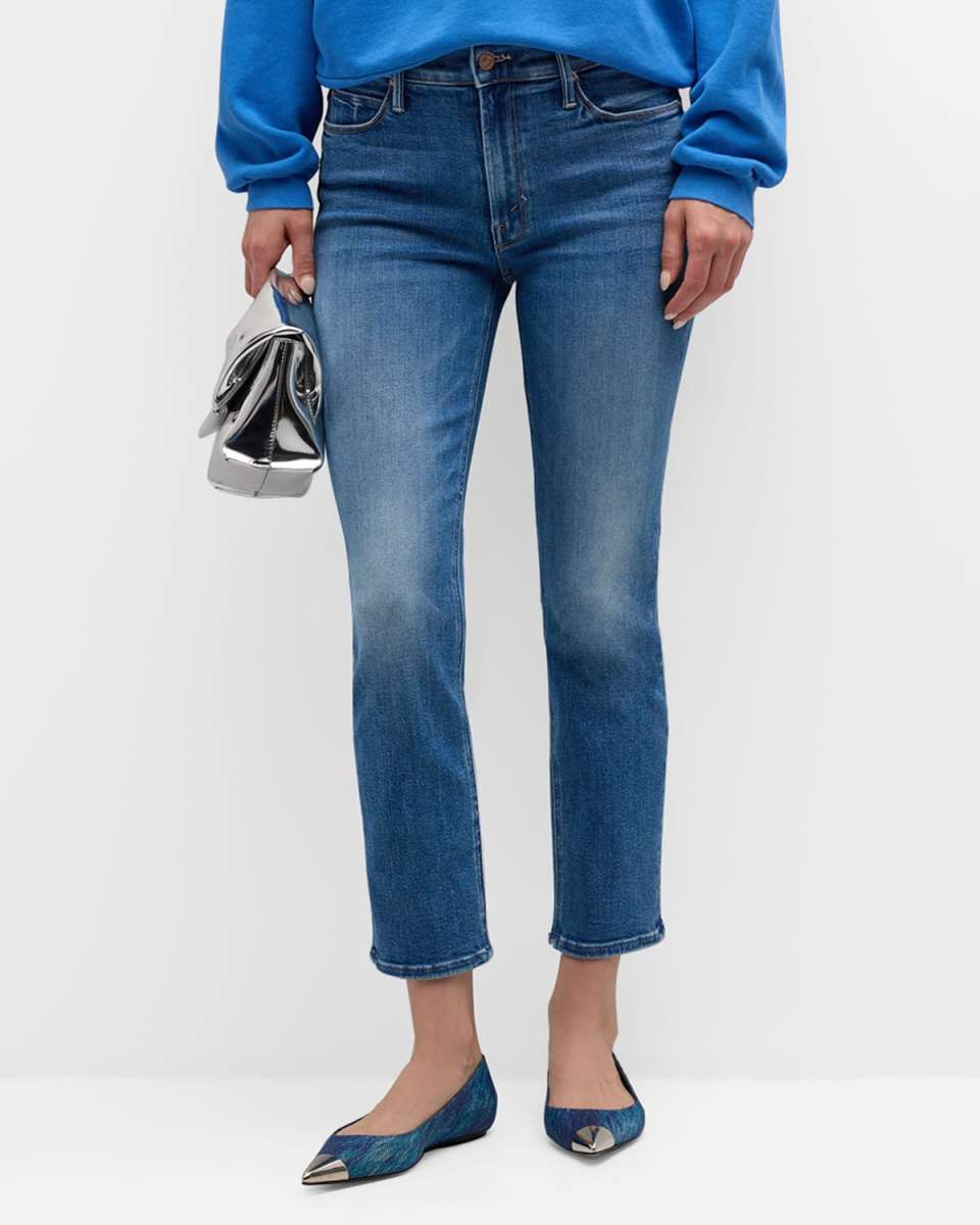 The Mid-Rise Dazzler Crop Jeans