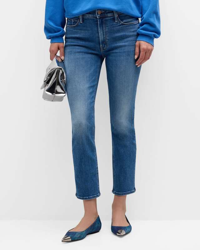 The Mid-Rise Dazzler Crop Jeans
