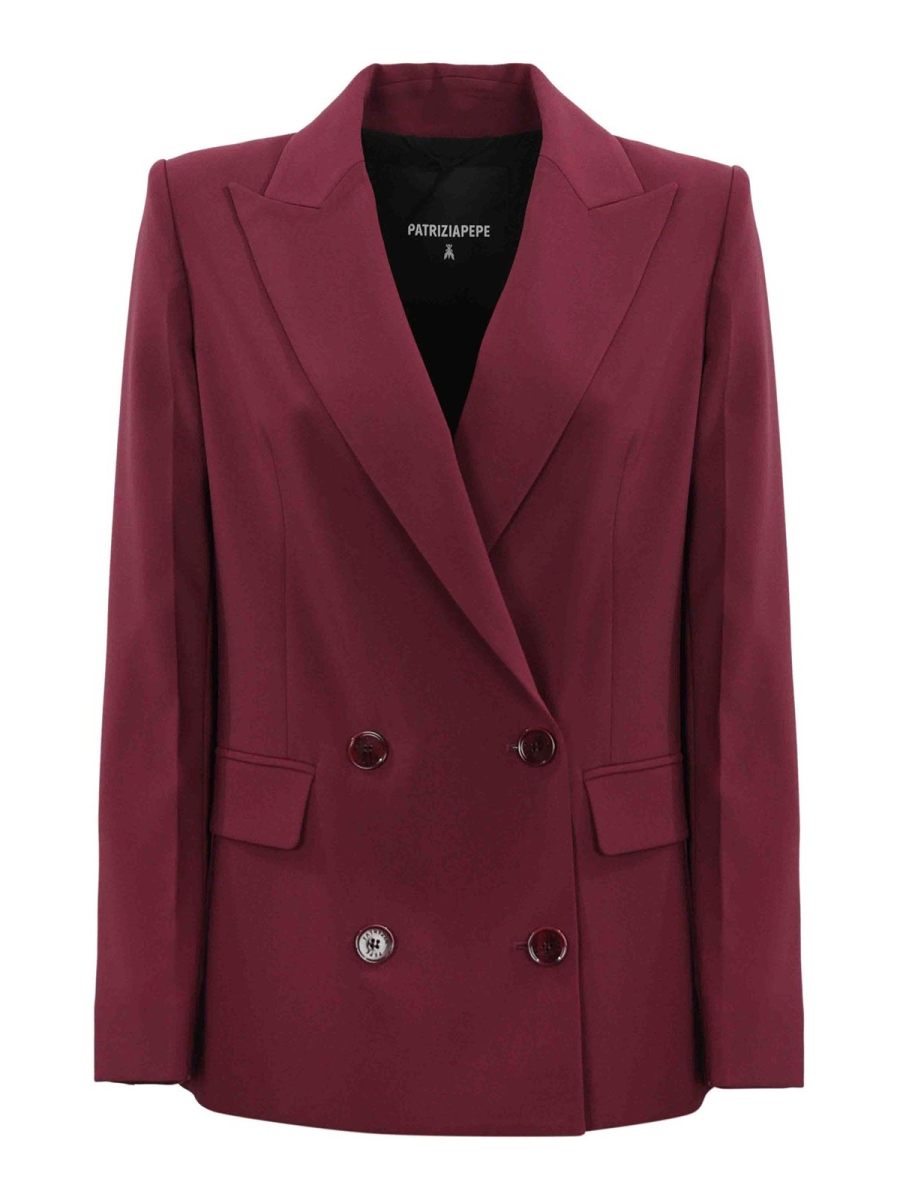 Patrizia Pepe Blazer - Bordeaux