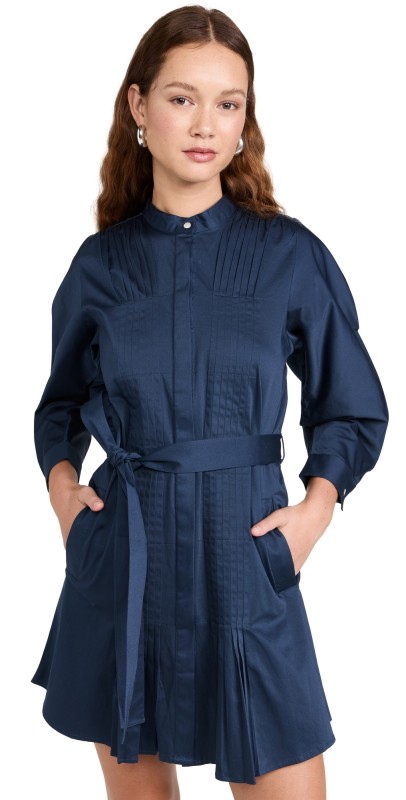 TRUTH Dina Shirt Dress Navy