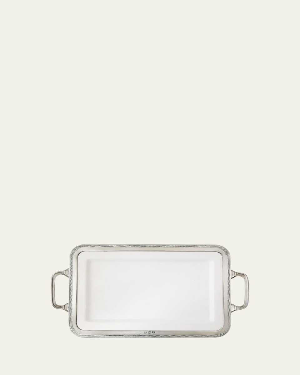 Luisa Rectangular Medium Platter with Handles