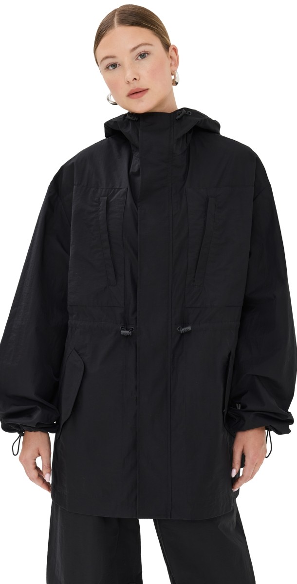 WARDROBE. NYC Beach Parka Black