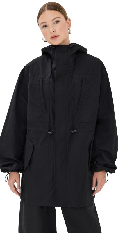 WARDROBE. NYC Beach Parka Black