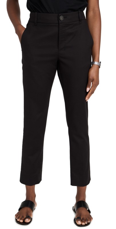 Vince Cigarette Trousers Black