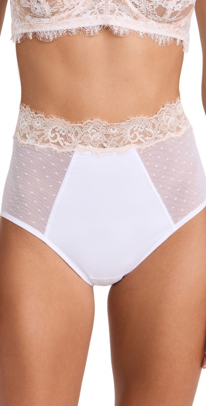 Skarlett Blue Entice High Waisted Briefs White