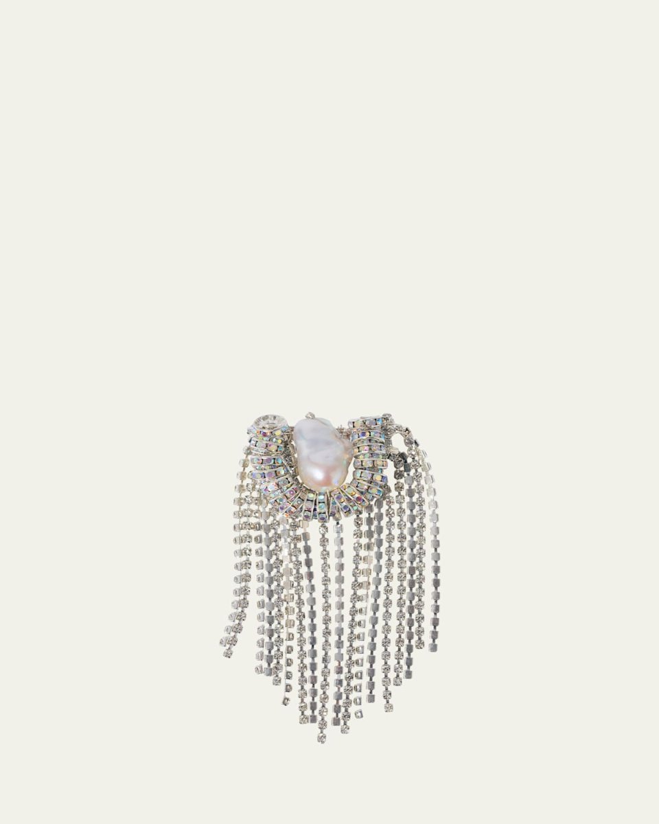 Octopus Fringe Brooch