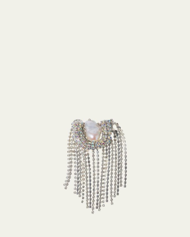 Octopus Fringe Brooch