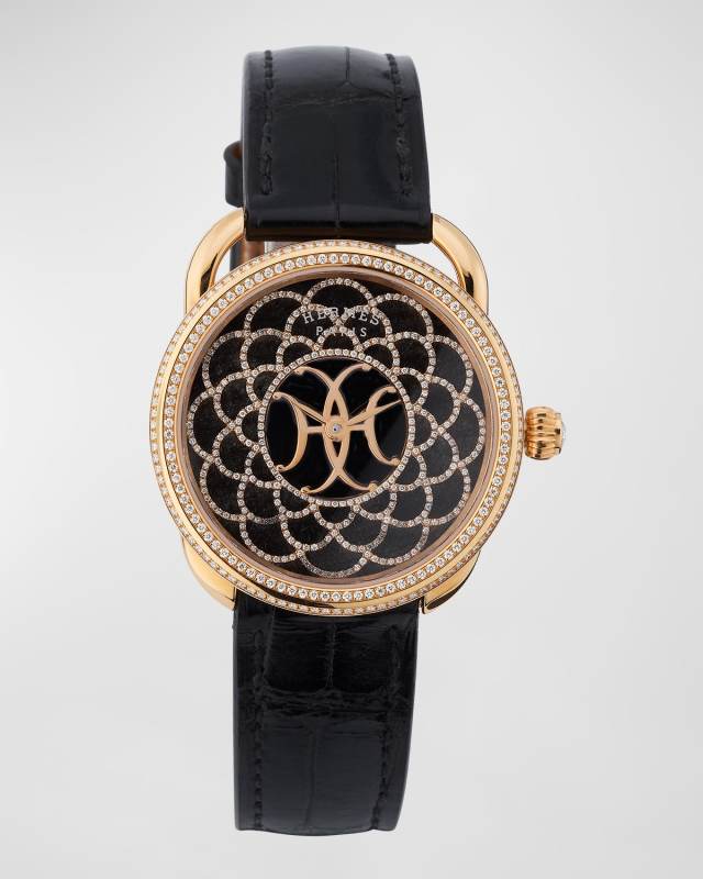 Arceau H Deco Watch, Small Model, 34mm