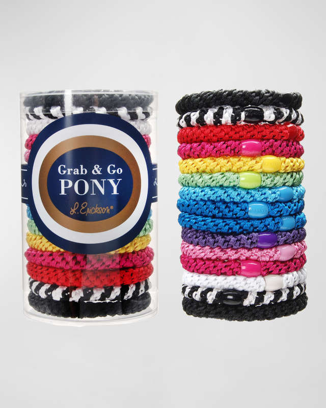Grab & Go Pony Tube, Set of 15