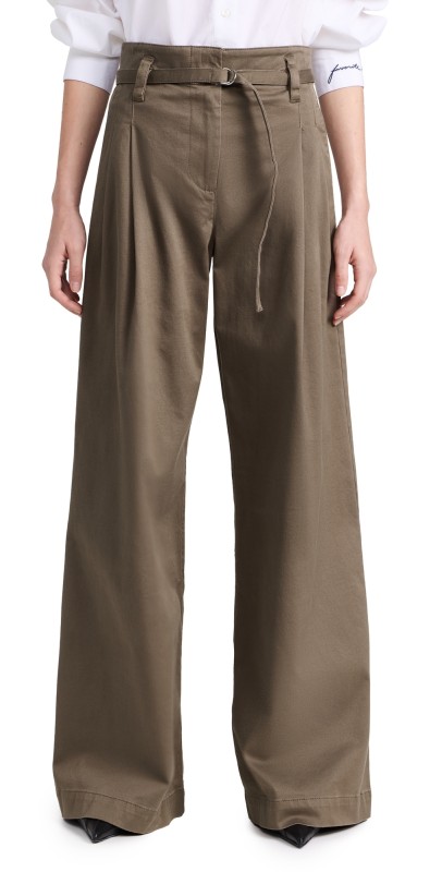 Proenza Schouler White Label Raver Pants Coffee