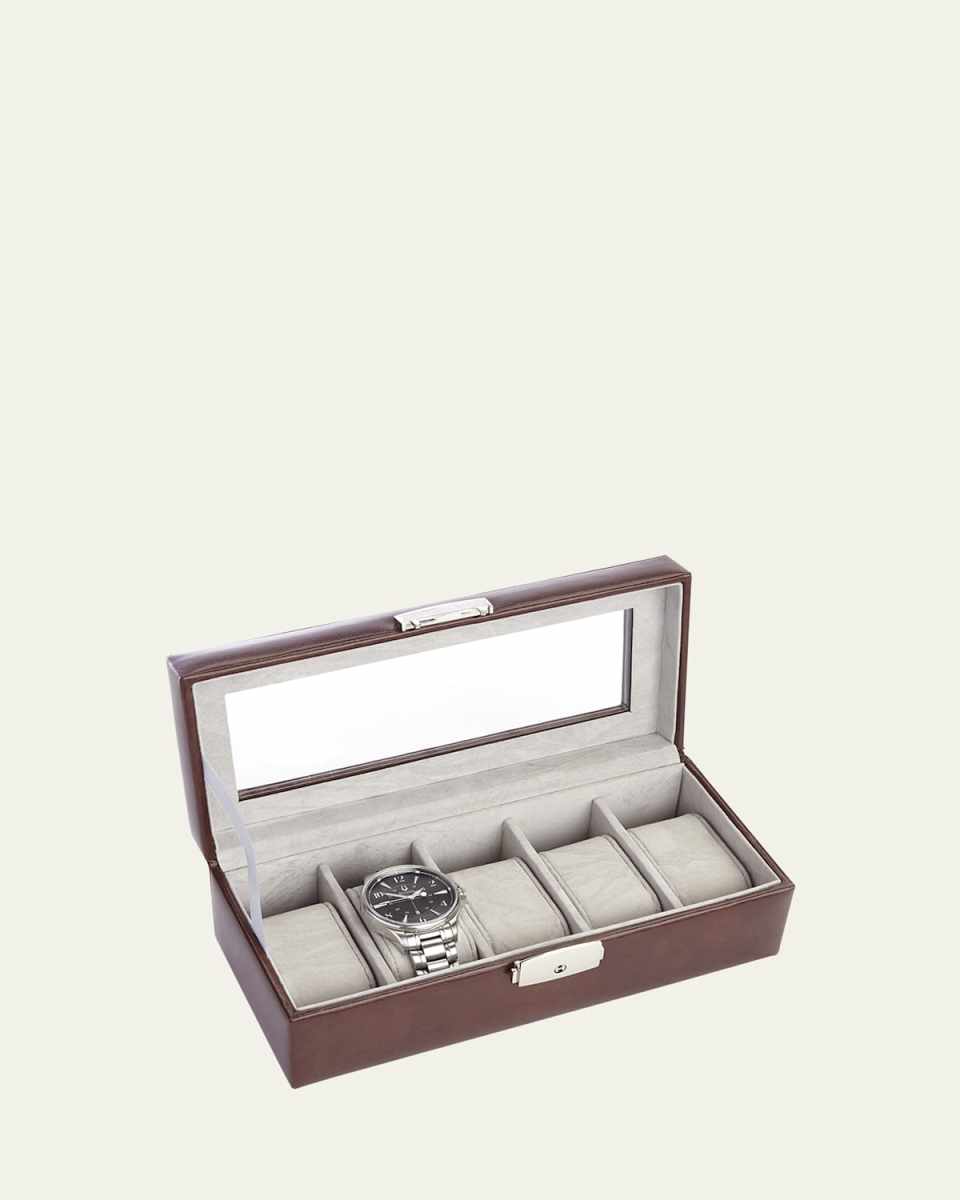 Five Slot Watch Box