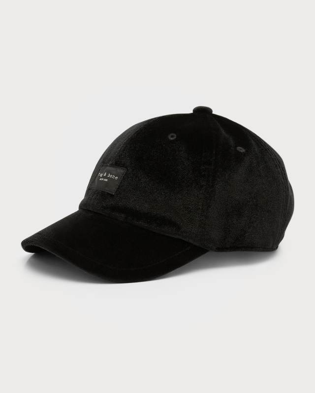 Addison Velvet Baseball Cap