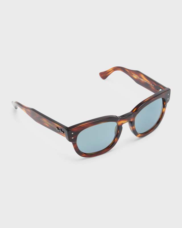 Mega Hawkeye Plastic Square Sunglasses, 53MM
