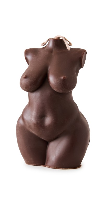 Éluwa Studio Namise Medium Candle Brown