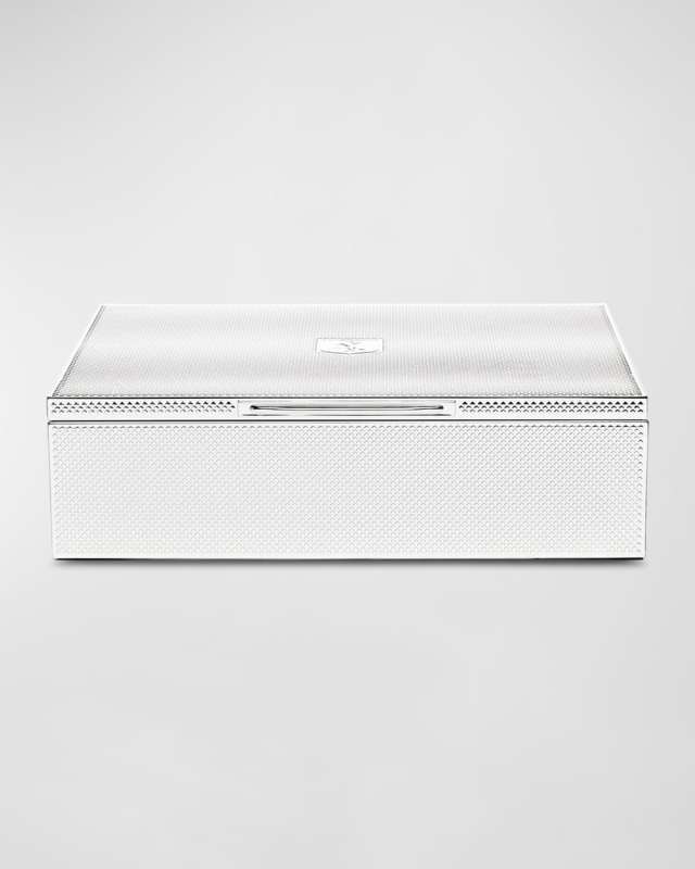 Silver Watch, Jewelry, and Legacy Box