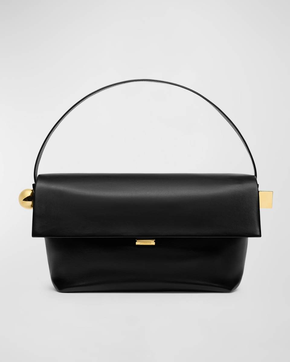 Le Grand Rond Leather Shoulder Bag