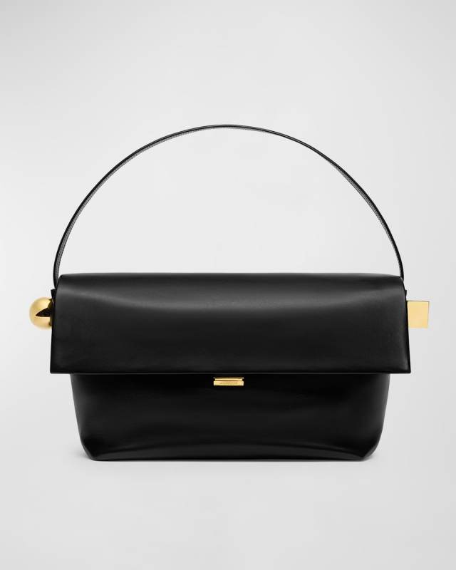 Le Grand Rond Leather Shoulder Bag