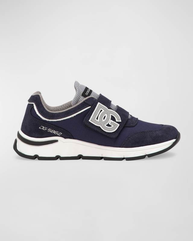 Kid's DG Velcro Running Sneakers, Toddlers/Kids