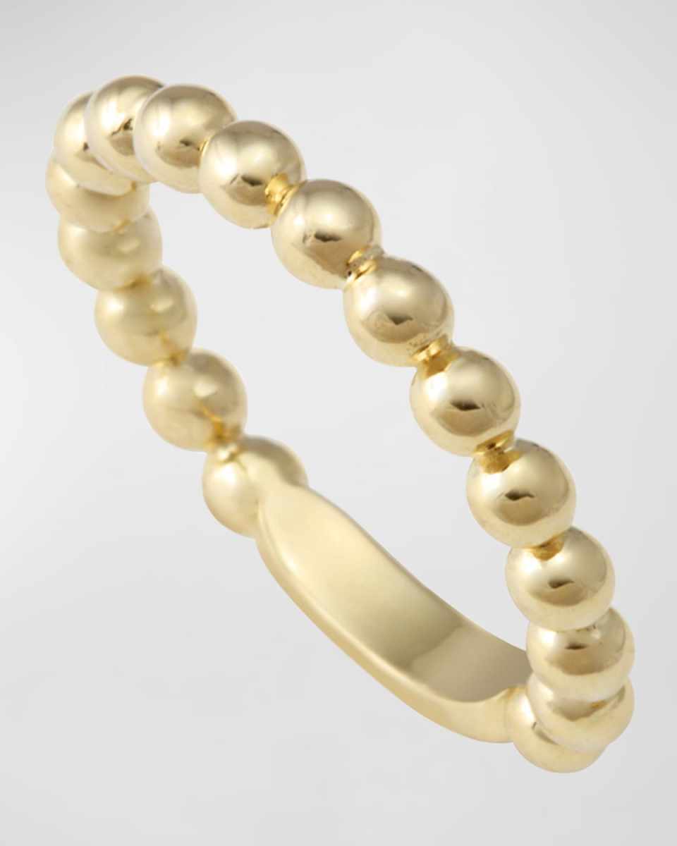 18K Gold Stacking Ring, Size 7