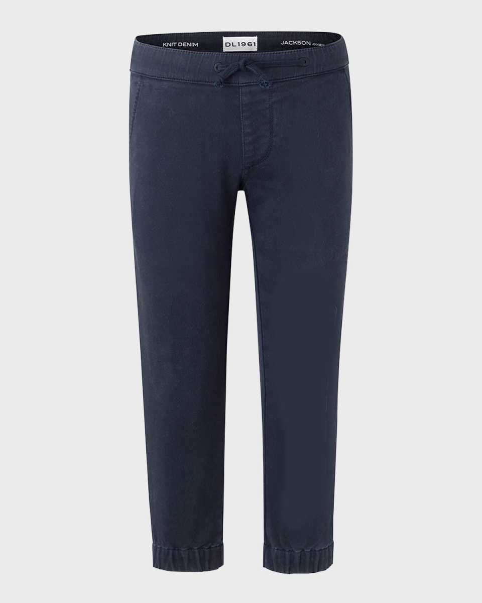 Boy's Jackson Denim Joggers, Size 2-