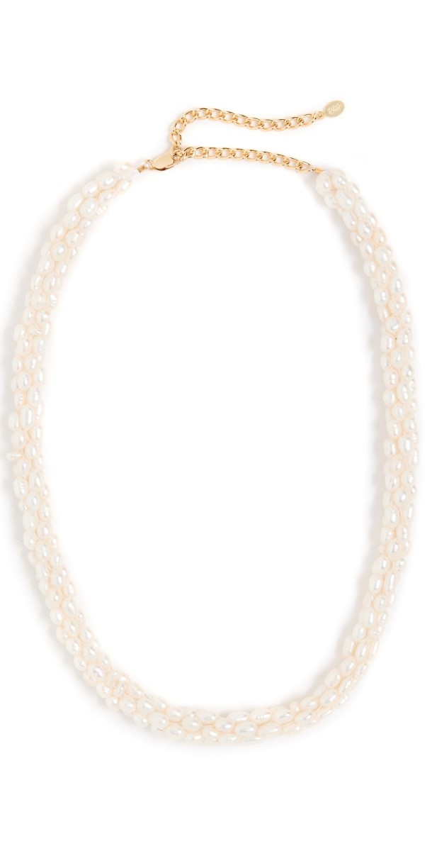 SHASHI Ballet Pearl Necklace Pearl