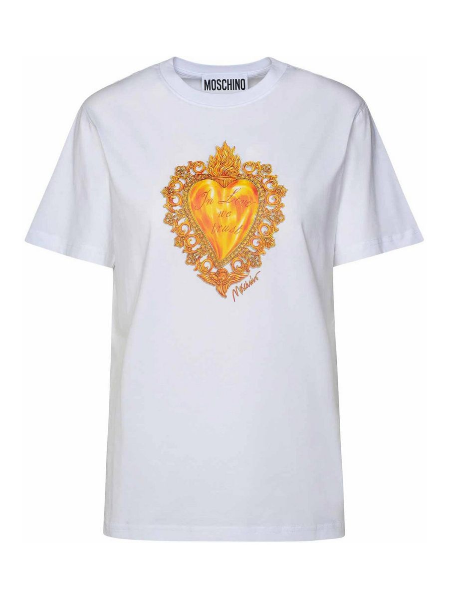 Moschino T-Shirt - Blanc
