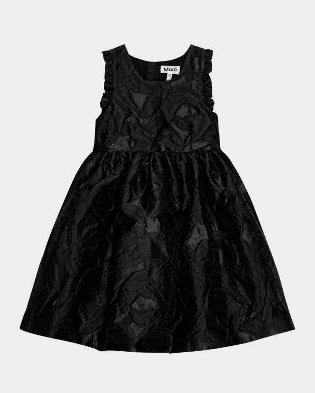 Girl's Cortney Textured A-Line Dress, Size 3T-6