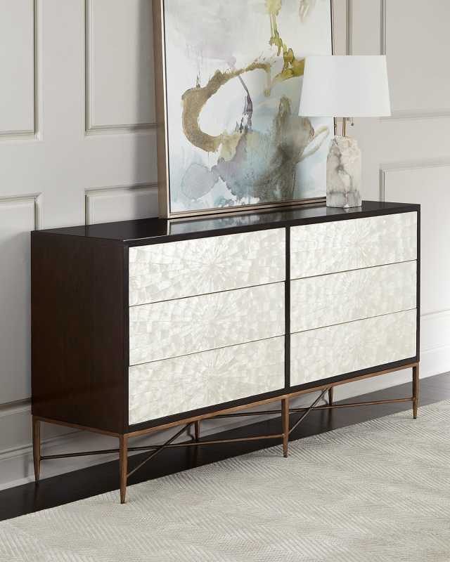 Adagio Dresser w/ Inlaid Capiz Shells